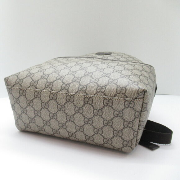 Gucci GG Geometric Backpack Canvas Brown - Picture 4 of 9